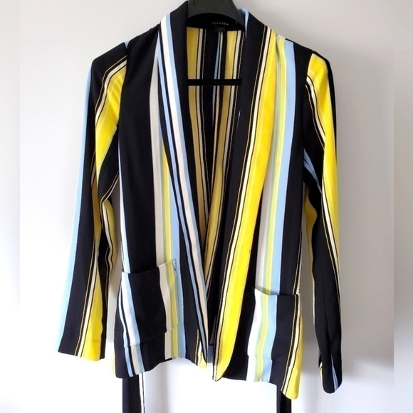 HALOGEN striped blazer size small - Picture 2 of 6